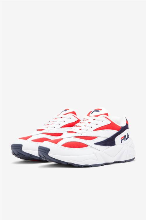 Red / White / Navy Men's Fila V94m Sneakers | Fila473YM