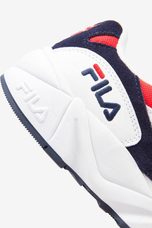 Red / White / Navy Men's Fila V94m Sneakers | Fila473YM