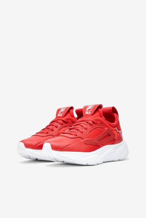 Red / White Women's Fila Amore Sneakers | Fila625XS