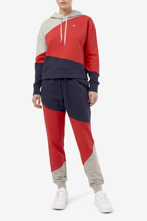 Red Women's Fila Adriana Jogger Pants | Fila781FA