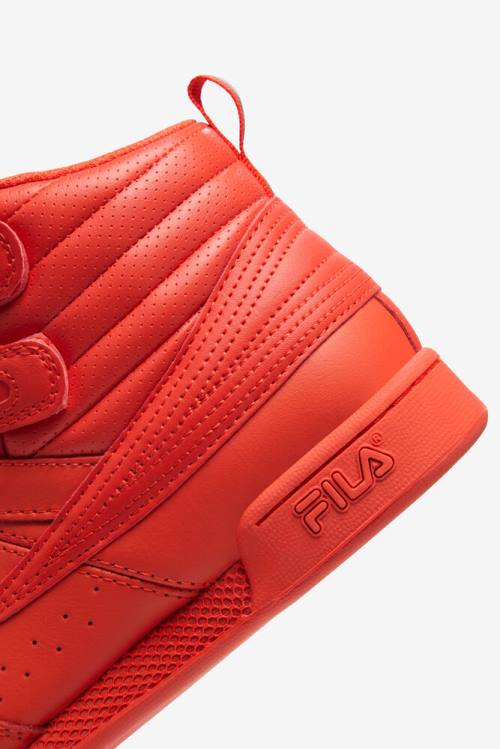 Red Women's Fila F-14 Sneakers | Fila261RT