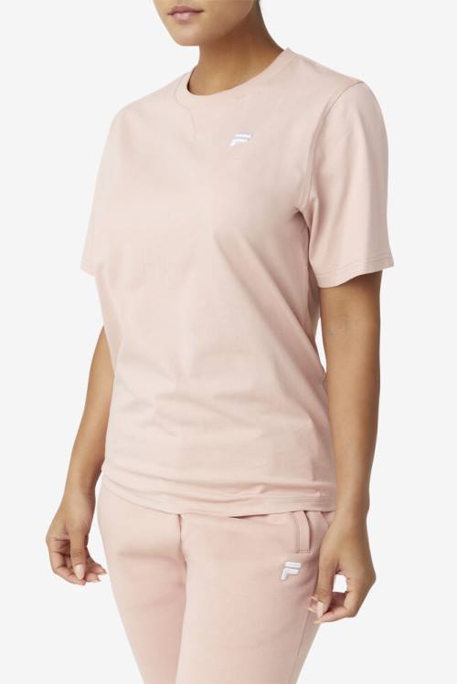 Rose Women's Fila Derion Tee T Shirts | Fila236SN