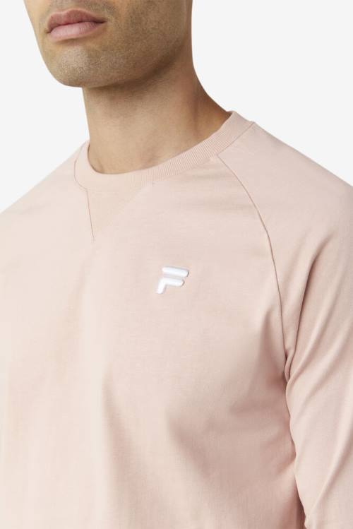 Rose Women's Fila Flynn Long Sleeve Tee T Shirts | Fila592EI