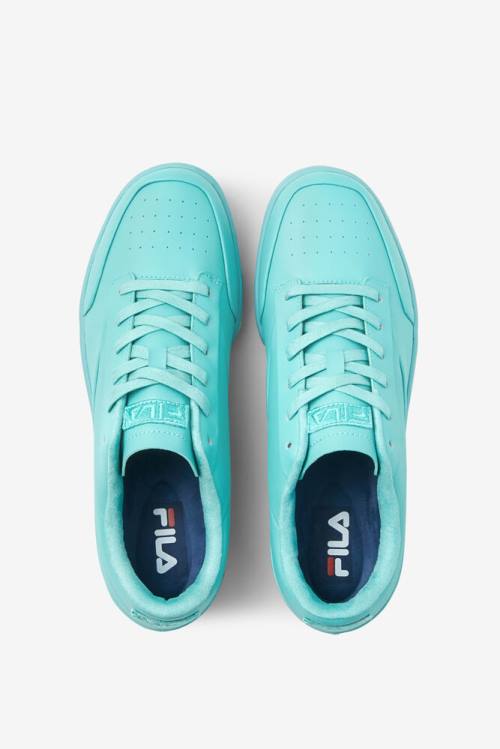 Turquoise Men's Fila Original Tennis Lx Tennis Shoes | Fila239JR