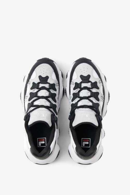 White / Black Men's Fila Jagger Sneakers | Fila527TB