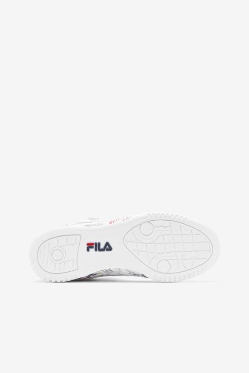 White / Black / Multicolor Women's Fila F-13 Sneakers | Fila714BW