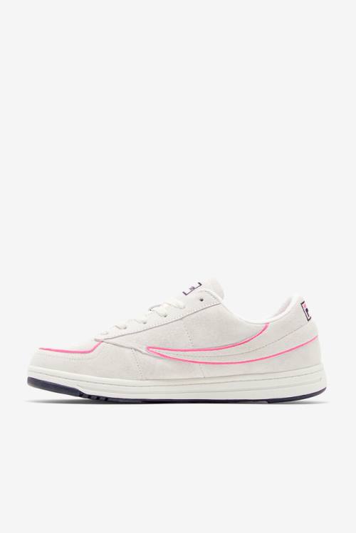 White / Black / Pink Men's Fila Tennis 88 Premium X Msgm Tennis Shoes | Fila107IA