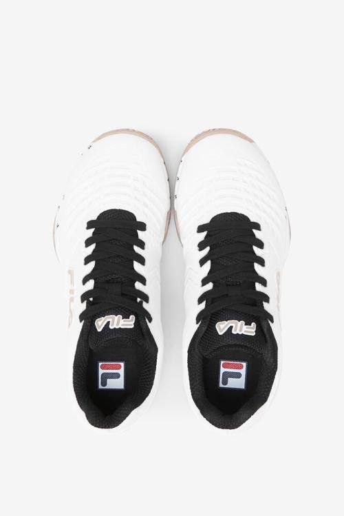 White / Black Women's Fila Axilus 2 Energized Tennis Shoes | Fila851XN