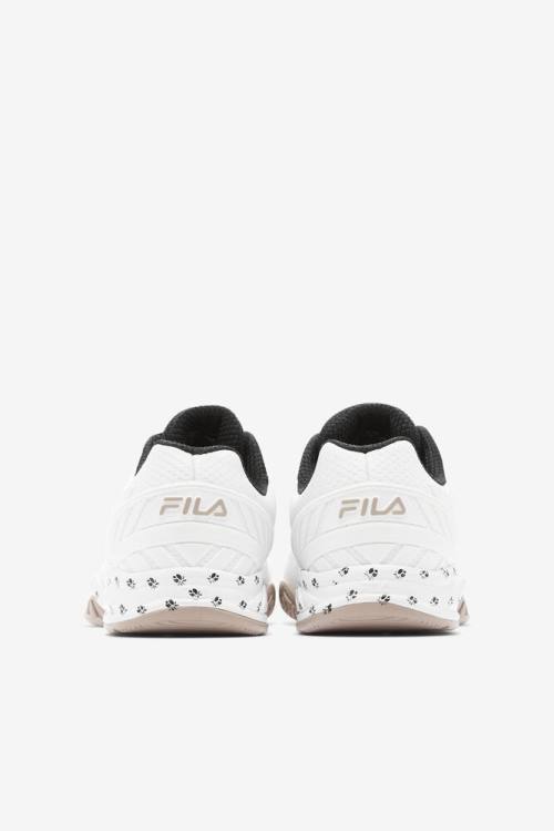 White / Black Women's Fila Axilus 2 Energized Tennis Shoes | Fila851XN