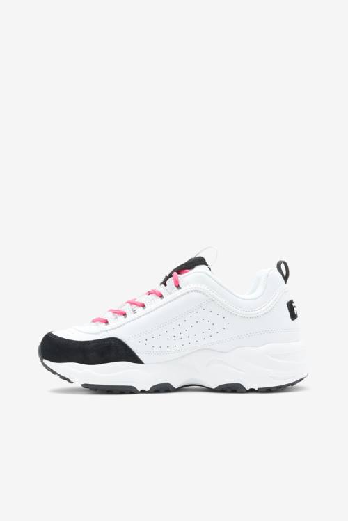 White / Black Women's Fila Disruptor 2 X Sneakers | Fila301AJ