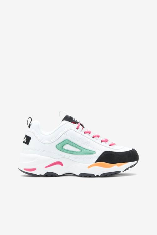 White / Black Women\'s Fila Disruptor 2 X Sneakers | Fila301AJ