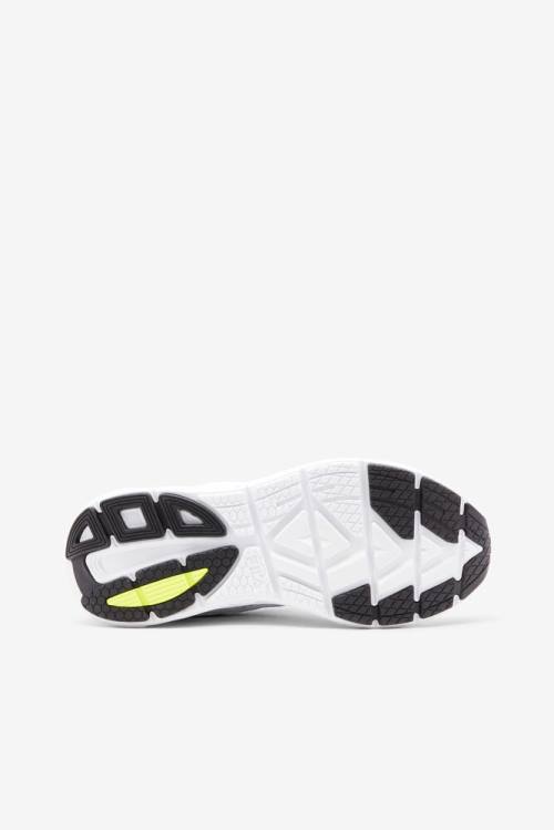 White / Black / Yellow Women's Fila Trigate Plus Sneakers | Fila396MX