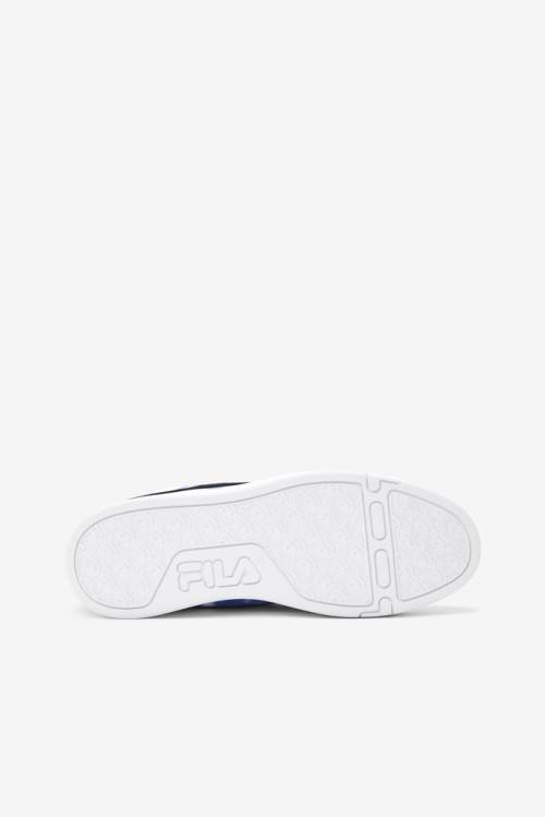 White / Deep Blue Women's Fila Gennaio Tie Dye Sneakers | Fila157UJ