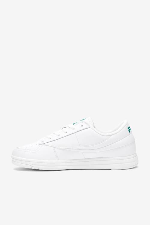 White / Green Men's Fila Tennis 88 Tennis Shoes | Fila072LJ