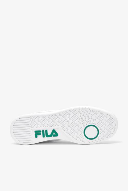 White / Green Men's Fila Tennis 88 Tennis Shoes | Fila072LJ