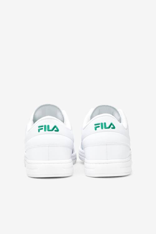 White / Green Men's Fila Tennis 88 Tennis Shoes | Fila072LJ