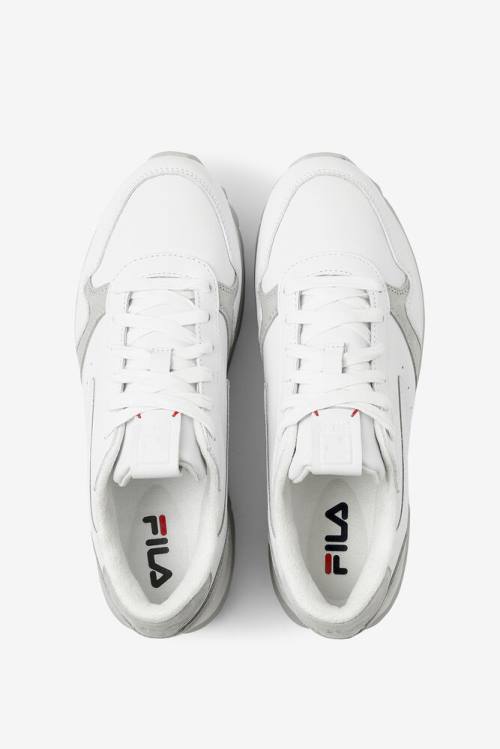 White / Grey Women's Fila Orbit Zero Sneakers | Fila052UX