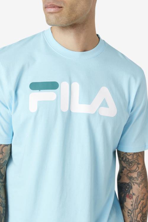 White Men's Fila Eagle Tee T Shirts | Fila579OH