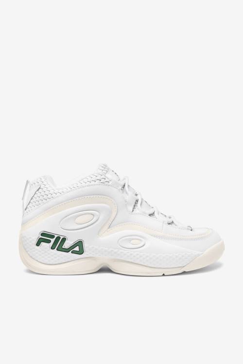 White Men\'s Fila Grant Hill 3 Woven Sneakers | Fila427CK