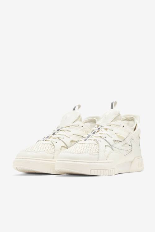 White Men's Fila Hallasan Saga V2 Sneakers | Fila984TM