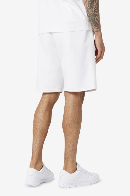 White Men's Fila Kasta Shorts | Fila135VL