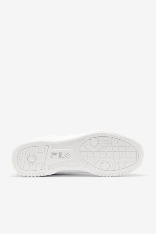 White Men's Fila Original Fitness Sneakers | Fila956QT