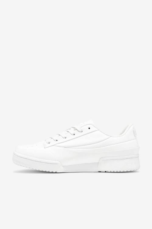 White Men's Fila Original Tennis Lx Tennis Shoes | Fila109SA