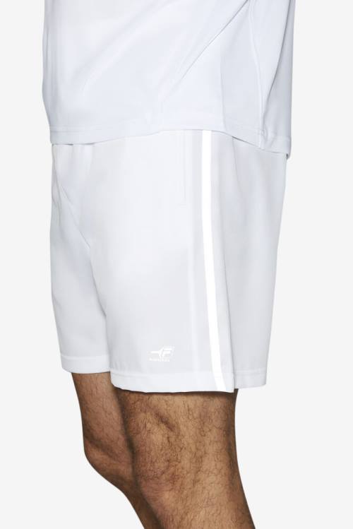 White Men's Fila Pickleball Shorts | Fila573KT