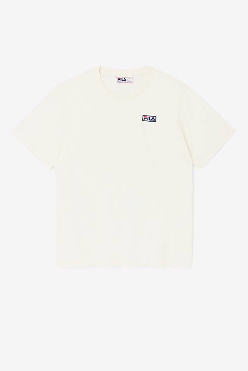 White Men\'s Fila Skylar Tee T Shirts | Fila702WZ