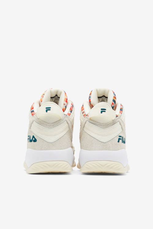 White Men's Fila Stackhouse Spaghetti Sneakers | Fila472RC