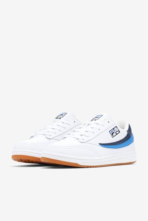 White / Navy Men's Fila 110 Year Collection Tennis 88 Tennis Shoes | Fila709NY