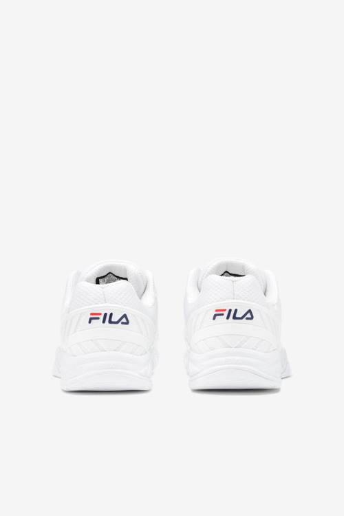 White / Navy Men's Fila Axilus 2 Energized Tennis Shoes | Fila584NM