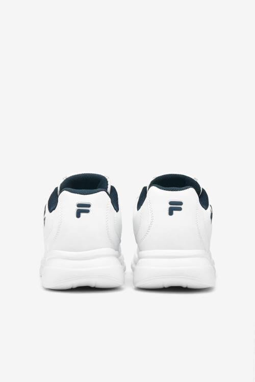 White / Navy Men's Fila Fulcrum 3 Sneakers | Fila951MP