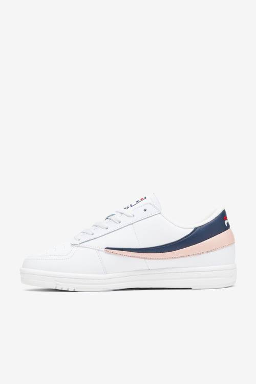 White / Navy / Pink Men's Fila Tennis 88 Tennis Shoes | Fila274JY