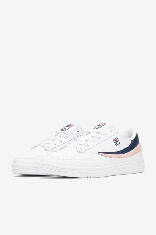 White / Navy / Pink Men's Fila Tennis 88 Tennis Shoes | Fila274JY