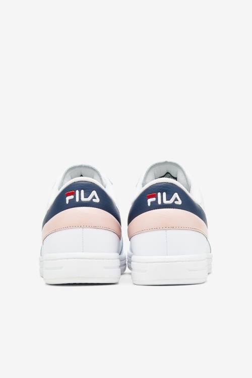 White / Navy / Pink Men's Fila Tennis 88 Tennis Shoes | Fila274JY