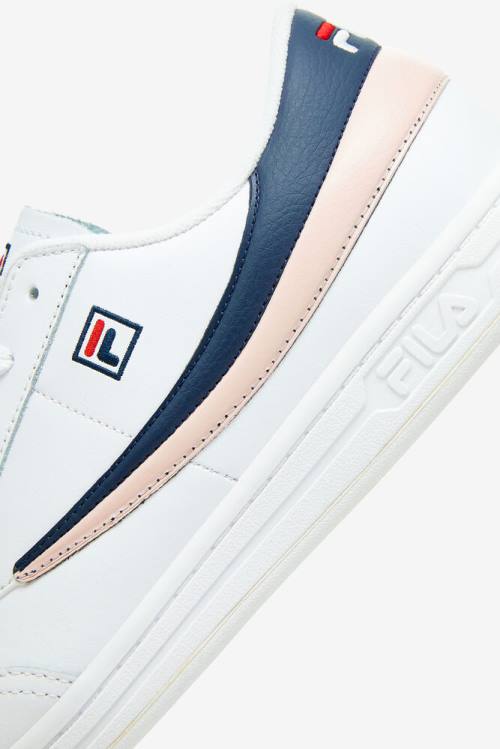 White / Navy / Pink Men's Fila Tennis 88 Tennis Shoes | Fila274JY