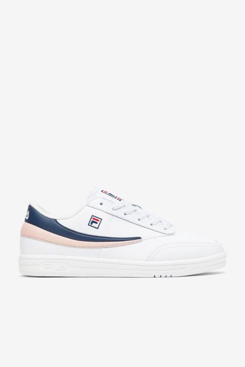 White / Navy / Pink Men\'s Fila Tennis 88 Tennis Shoes | Fila274JY