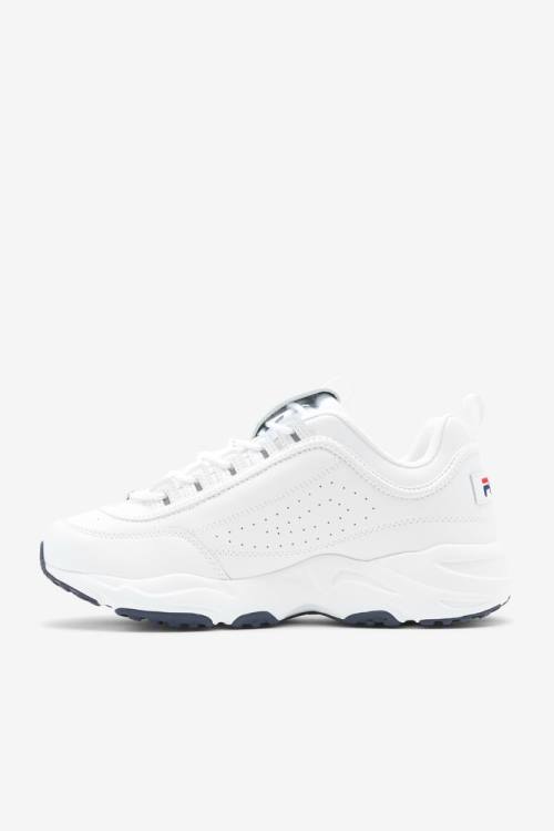 White / Navy / Red Men's Fila Disruptor 2 X Sneakers | Fila729VY