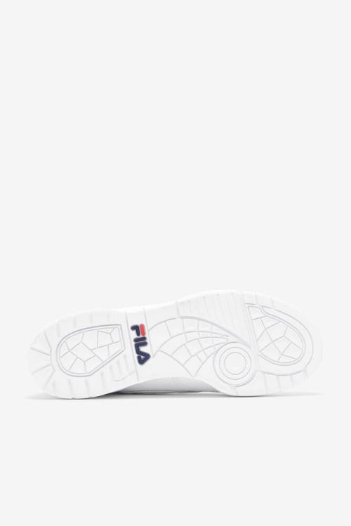 White / Navy / Red Men's Fila Lnx-100 Sneakers | Fila415MC