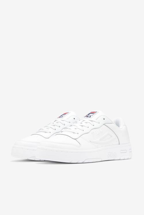 White / Navy / Red Men's Fila Lnx-100 Sneakers | Fila415MC