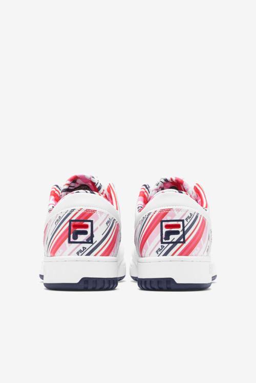 White / Navy / Red Men's Fila Original Fitness Rolando Sneakers | Fila975ED