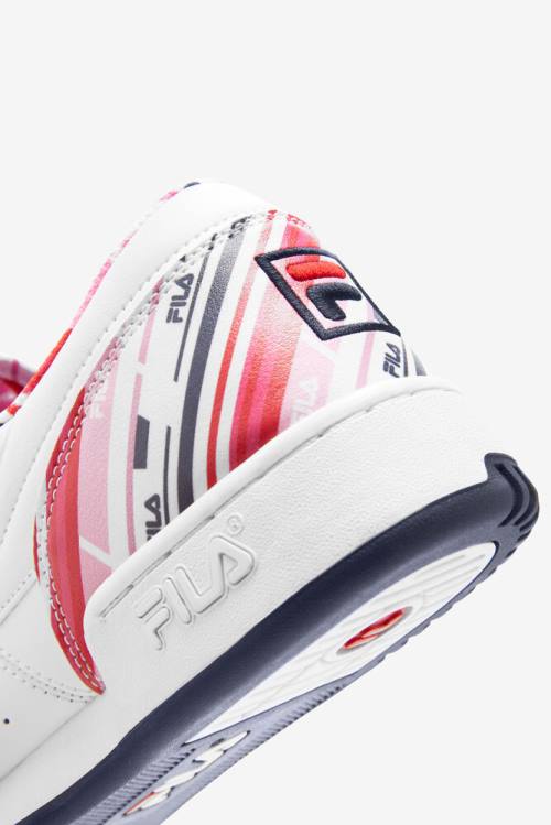 White / Navy / Red Men's Fila Original Fitness Rolando Sneakers | Fila975ED