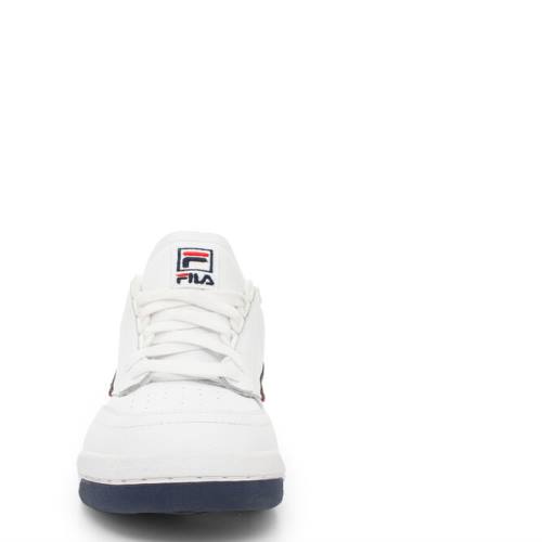 White / Navy / Red Men's Fila Original Tennis Tennis Shoes | Fila064RV