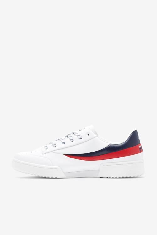 White / Navy / Red Men's Fila Original Tennis Lx X Brooks Brothers Tennis Shoes | Fila280LH