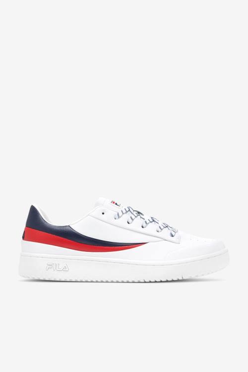 White / Navy / Red Men\'s Fila Original Tennis Lx X Brooks Brothers Tennis Shoes | Fila280LH