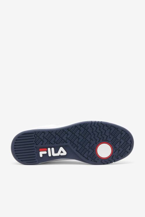 White / Navy / Red Men's Fila Tennis 88 Tennis Shoes | Fila902KO