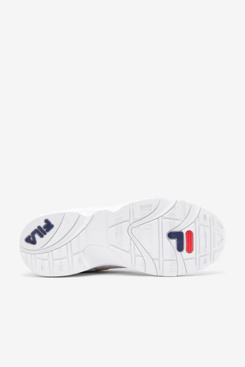 White / Navy / Red Men's Fila V94m Sneakers | Fila754HY