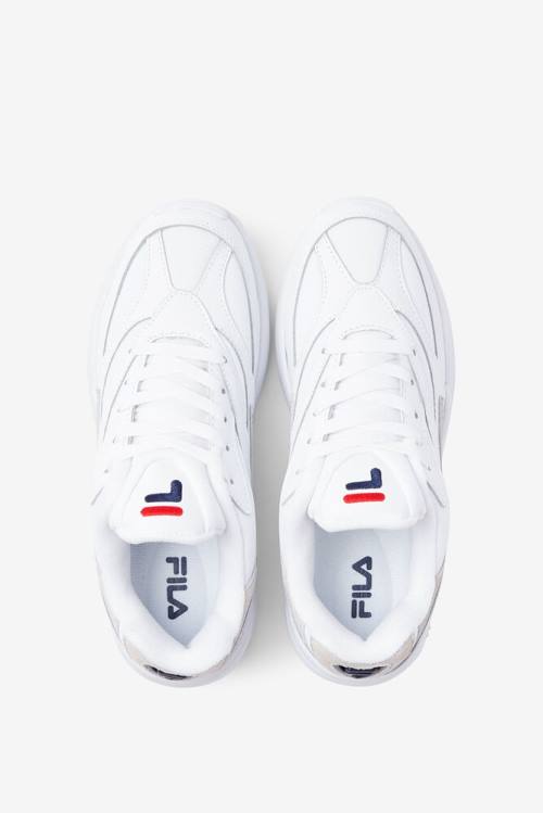 White / Navy / Red Men's Fila V94m Sneakers | Fila754HY