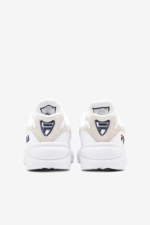 White / Navy / Red Men's Fila V94m Sneakers | Fila754HY